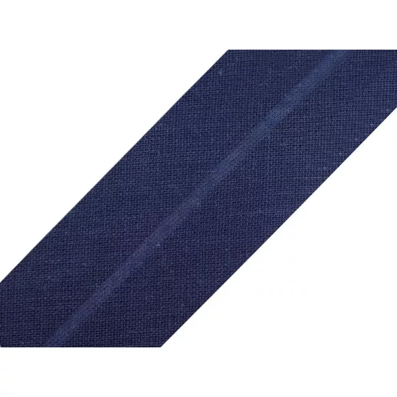 Pamut ferdepánt 30 mm bevasalt - 529 753 kék sötét (150 m-os csomagolás) Pamut ferdepánt 30 mm bevasalt - 529 753 kék sötét (150 m-os csomagolás)