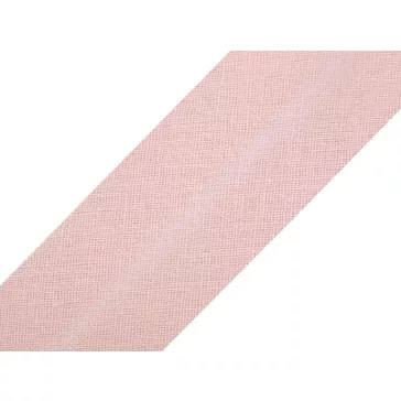   Pamut ferdepánt 30 mm bevasalt - 372 151 rózsszín legvilágosabb (150 m-os csomagolás)