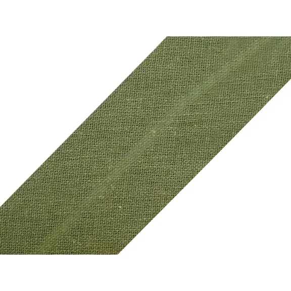 Pamut ferdepánt 30 mm bevasalt - 700 472 khaki (150 m-os csomagolás) Pamut ferdepánt 30 mm bevasalt - 700 472 khaki (150 m-os csomagolás)