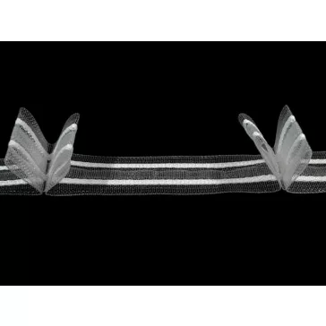   Függönybehúzó 2 behúzós szélesség 25mm - átlátszó (100 m-os csomagolás)