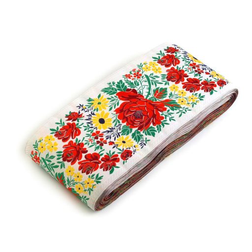 Népviseleti Matyó mintás szalag 10 cm