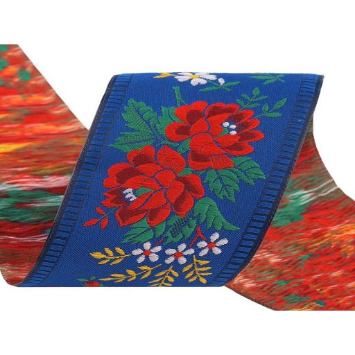 Népviseleti mintás szalag 55 mm