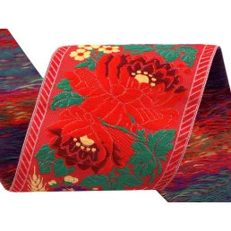 Matyó mintás szalag 70 mm-es népviseleti