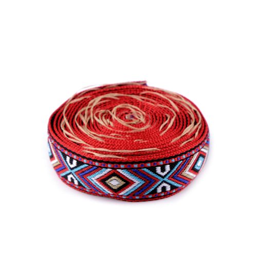 Mintás szalag indiánmintával szélessége 16 mm