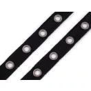 Paszomány / ringlis szalag szélessége 24 mm - 1 fekete nikkel (27 m-os csomagolás) Paszomány / ringlis szalag szélessége 24 mm - 1 fekete nikkel (27 m-os csomagolás)