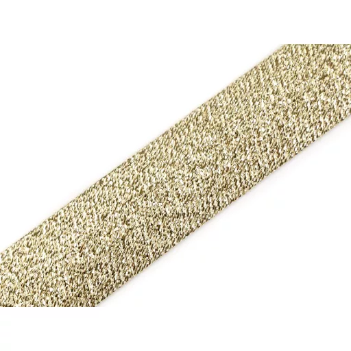 Ferdepánt szélessége 20 mm vasalt ezüst, arany