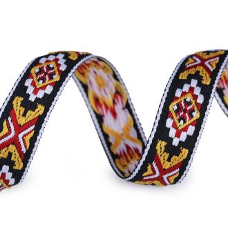 Paszomány / indián motívumos szalag szélessége 20 mm