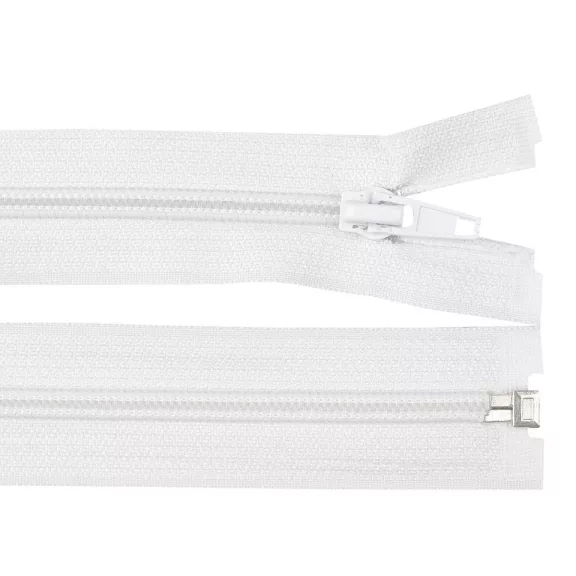 Spirálcipzár No 5 hossza 60 cm kabátba POL - 101 fehér (50 db-os csomagolás) Spirálcipzár No 5 hossza 60 cm kabátba POL - 101 fehér (50 db-os csomagolás)