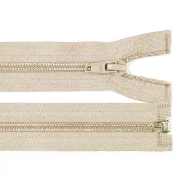 Spirálcipzár No 5 hossza 85 cm kabátba POL - 307 krémszín (1 db-os csomagolás) Spirálcipzár No 5 hossza 85 cm kabátba POL - 307 krémszín (1 db-os csomagolás)