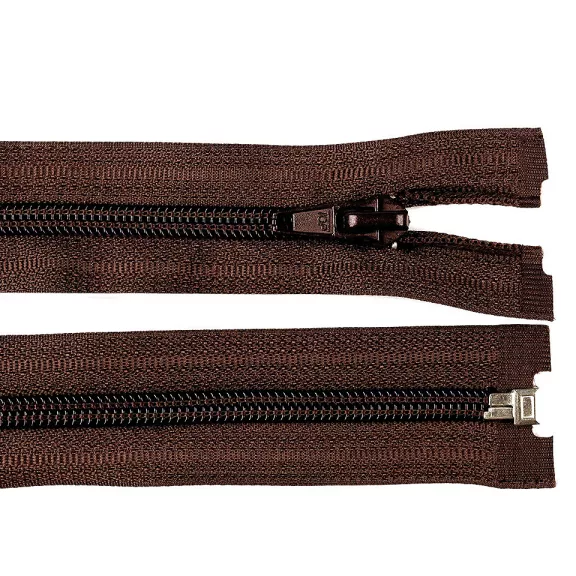 Spirálcipzár No 5 hossza 30 cm kabátba POL - 304 csokoládébarna (10 db-os csomagolás) Spirálcipzár No 5 hossza 30 cm kabátba POL - 304 csokoládébarna (10 db-os csomagolás)
