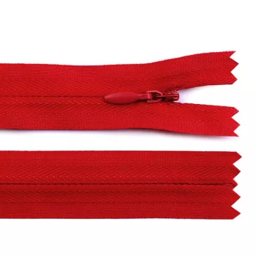   Spirálos cipzár No 3 hossza 18cm - 148 piros (1 db-os csomagolás)