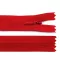 Spirálos cipzár No 3 hossza 18cm - 148 piros (1 db-os csomagolás)