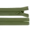 Spirálos cipzár No 3 hossza 20cm - 263 khaki (1 db-os csomagolás)