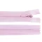 Spirálos cipzár No 3 hossza 22cm - 165 világoslila (1 db-os csomagolás)