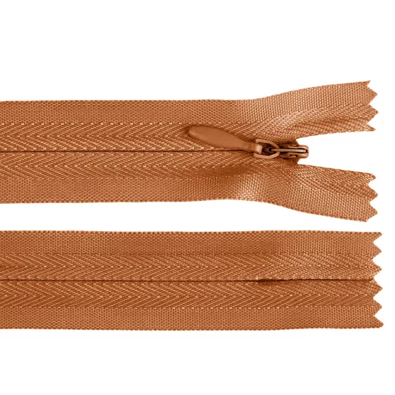 Spirálos cipzárak No 3 hossza 25 cm - 280 rozsdaszín (50 db-os csomagolás) Spirálos cipzárak No 3 hossza 25 cm - 280 rozsdaszín (50 db-os csomagolás)