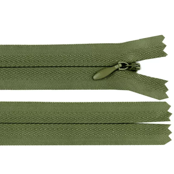 Spirálos cipzárak No 3 hossza 25 cm - 263 khaki (1 db-os csomagolás) Spirálos cipzárak No 3 hossza 25 cm - 263 khaki (1 db-os csomagolás)