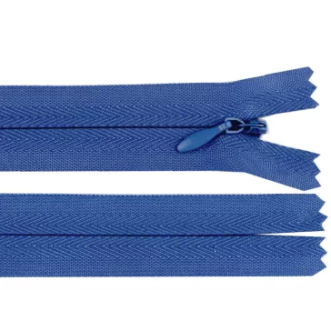   Spirálos cipzár No 3 hossza 35cm - 220 kék farmer dunkel (50 db-os csomagolás)