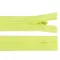 Spirálos cipzár No 3 hossza 35cm - 229 sárga neon (1 db-os csomagolás)
