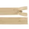 Spirálos cipzár No 3 hossza 35cm - 277 homokszín (1 db-os csomagolás)