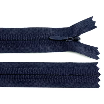   Spirálos cipzár No 3 hossza 35cm - 330 sötétkék (50 db-os csomagolás)