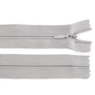   Spirálos cipzár No 3 hossza 45cm - 310 vil. szürke (50 db-os csomagolás)