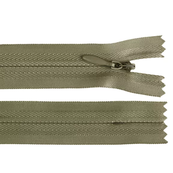 Spirálos cipzát No 3 hossza 60cm - 298 khaki dunkel (10 db-os csomagolás) Spirálos cipzát No 3 hossza 60cm - 298 khaki dunkel (10 db-os csomagolás)