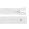 Spirál cipzár No 3 hossza 45 cm autolock - 101 fehér (1 db-os csomagolás)