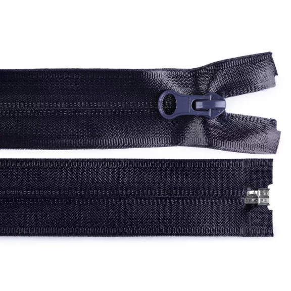 Vízálló cipzár No 7 hossza 85cm spirálos - 330 blue dark (1 db-os csomagolás) Vízálló cipzár No 7 hossza 85cm spirálos - 330 blue dark (1 db-os csomagolás)