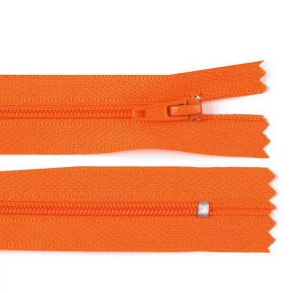 Spirálos cipzár No 3 hossza 20 cm pinlock - 158 narancssárga (1 db-os csomagolás) Spirálos cipzár No 3 hossza 20 cm pinlock - 158 narancssárga (1 db-os csomagolás)
