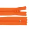 Spirálos cipzár No 3 hossza 20 cm pinlock - 158 narancssárga (1 db-os csomagolás)