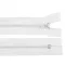 Spirálos cipzár No 3 hossza 20 cm pinlock - 101 fehér (1 db-os csomagolás)
