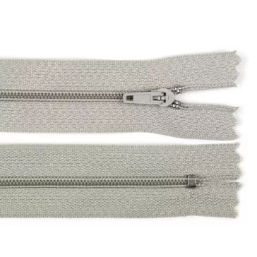   Spirálos cipzár No 3 hossza 30 cm Pinlock - 310 szürkés bézs (50 db-os csomagolás)
