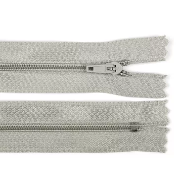   Spirálos cipzár No 3 hossza 35 cm Pinlock - 310 szürkés bézs (10 db-os csomagolás)