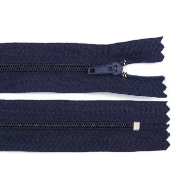   Spirálos cipzár No 3 hossza 40 cm Pinlock - 330 sötétkék (50 db-os csomagolás)