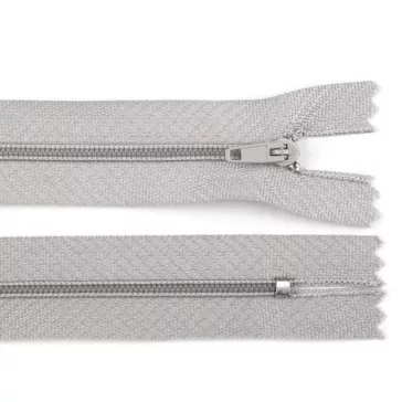  Spirálcipzár No 3 hossza 50 cm Pinlock - 314 vil szürkéskék (50 db-os csomagolás)