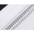 Spirálcipzár ezüst fogazással No 7 hossza 61 cm - 322 fekete (25 db-os csomagolás) Spirálcipzár ezüst fogazással No 7 hossza 61 cm - 322 fekete (25 db-os csomagolás)