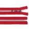 Spirálcipzár ezüst fogazással No 7 hossza 70 cm - 148 piros (1 db-os csomagolás)