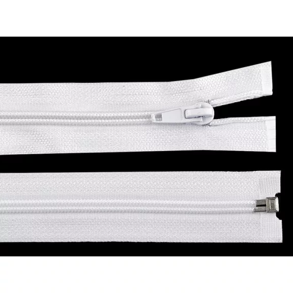 Spirálcipzár No 5 hossza 90 cm dzsekibe - 101 fehér (10 db-os csomagolás) Spirálcipzár No 5 hossza 90 cm dzsekibe - 101 fehér (10 db-os csomagolás)