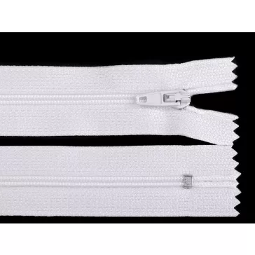   Spirálcipzár No 3 hossza 14 cm autolock - 101 fehér (10 db-os csomagolás)