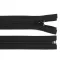 Spirálos cipzár No 5 hossza 125 cm, 150 cm - 1 (125 cm) fekete (1 db-os csomagolás)