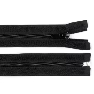   Sátor spirális cipzár 5. számú, hossza 200 cm - 2 (200 cm) fekete (5 db-os csomagolás)