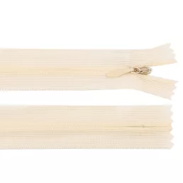 Rejtett spirál cipzár No 3 hossza 40 cm dederon