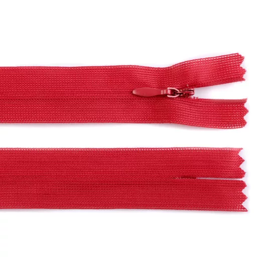 Rejtett spirál cipzár No 3 hossza 40 cm dederon