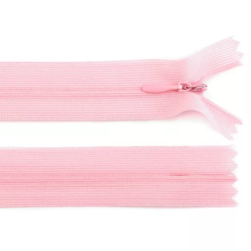 Rejtett spirál cipzár No 3 hossza 40 cm dederon