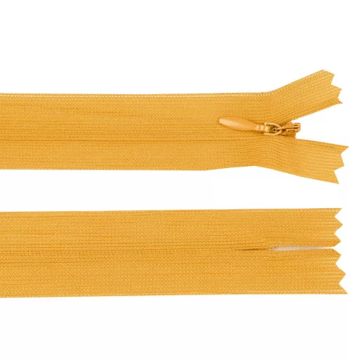 Rejtett spirál cipzár No 3 hossza 40 cm dederon