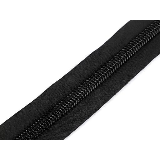 Spirálos cipzár szélessége No 10 kétoldalas húzókával hossza 195 cm
