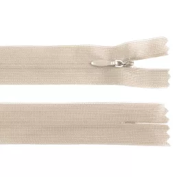 Rejtett spirál cipzár No 3 hossza 30 cm dederon