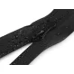Vízálló cipzár No 7 hossza 65 cm spirálos matt