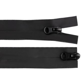   Vízálló cipzár No 5 hossza 70 cm spirálos matt 2 futó / kétutú