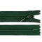 Rejtett spirálos cipzár YKK No 4 hossza 50 cm - 153 zöld sötét (1 db-os csomagolás)
